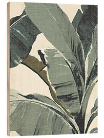 Holzbild Retro Miami Palms