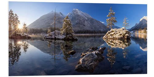 PVC print Lake in Berchtesgaden National Park