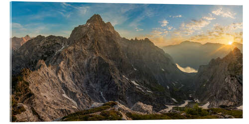 Akrylbilde Watzmann East Face in Berchtesgaden National Park