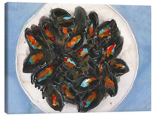 Canvas-taulu Mussels