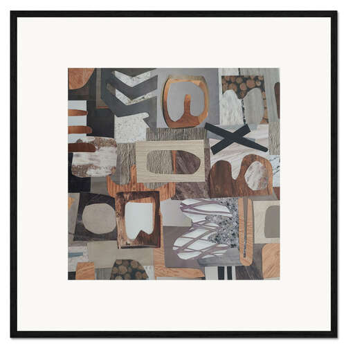 Framed art print Safari Camp Serengeti I