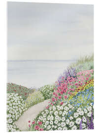 Acrylic print Coastal Gardens