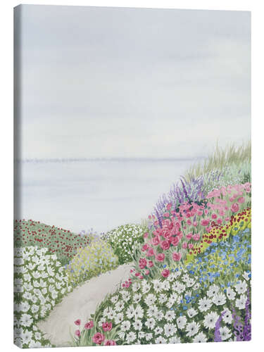 Canvas print Coastal Gardens