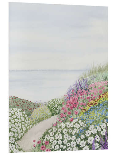 PVC print Coastal Gardens