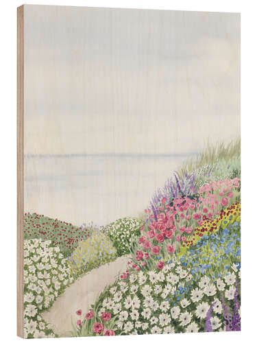 Tableau en bois Coastal Gardens