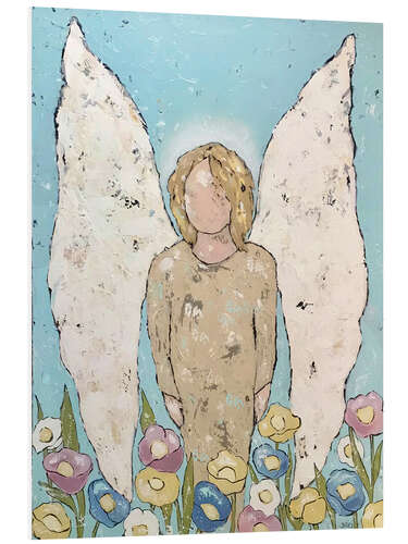 PVC print Garden Angel