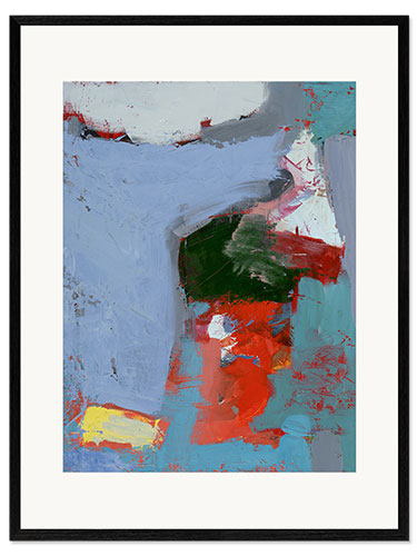 Framed art print Colourful Expressionism