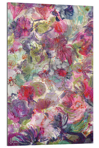 Tableau en plexi-alu Promise Me a Rose Garden