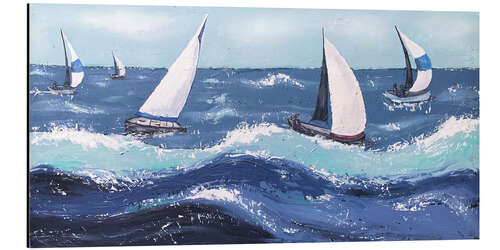 Alubild Segeln Regatta