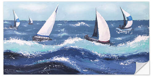 Wall sticker Sailing Regatta