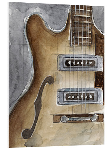 Foam board print Instrument Study I