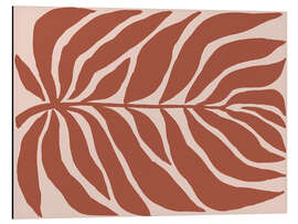 Magnettafel Terrakotta-Palme