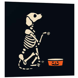 Foam board print Skelepet I