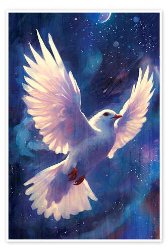 Juliste Cosmic Dove