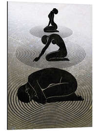 Magnettafel Yoga-Posen