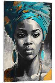 Magnettafel Ethnic Girl Pop