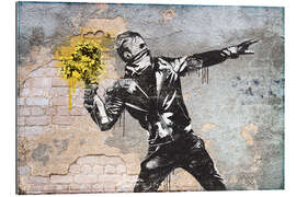 Galleritryck Banksy - Flower Thrower