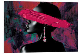 Magnettafel Stilvolles Beauty mit Pinselstrichen