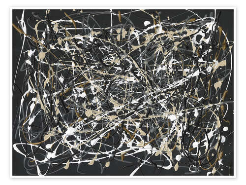 Poster Pollock Homage II