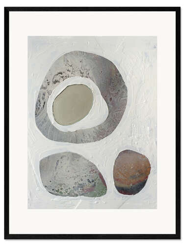 Ingelijste kunstdruk Orbs I