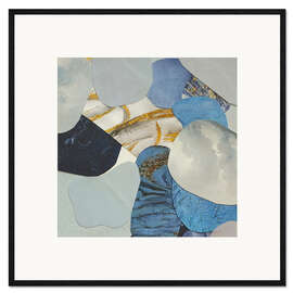 Framed art print Blue Monsoon I