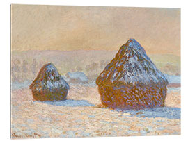 Cuadro de plexi-alu Haystacks at Dawn