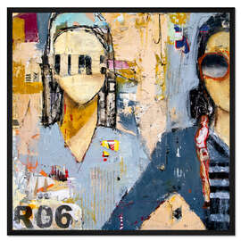 Gerahmter Kunstdruck Sunset Boulevard