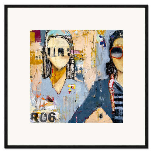Impression artistique encadrée Sunset Boulevard