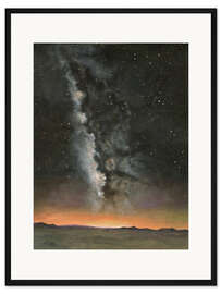 Gerahmter Kunstdruck Belichtung der Milchstraße I