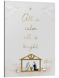 Magnettafel All is Calm and All is Bright