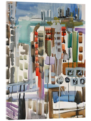 Acrylic print Bahrain City