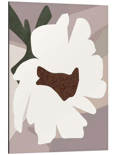 Aluminium print Contempo Bloom I