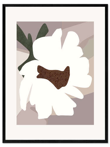 Gerahmter Kunstdruck Contempo Bloom I