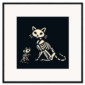 Framed art print Skelepet VIII