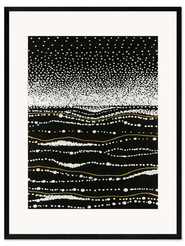 Gerahmter Kunstdruck Infinity Sands