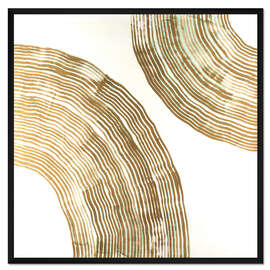 Gerahmter Kunstdruck Sisal II