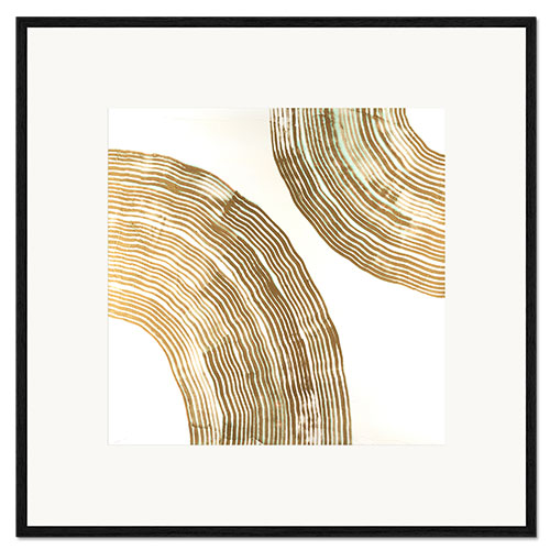 Gerahmter Kunstdruck Sisal II