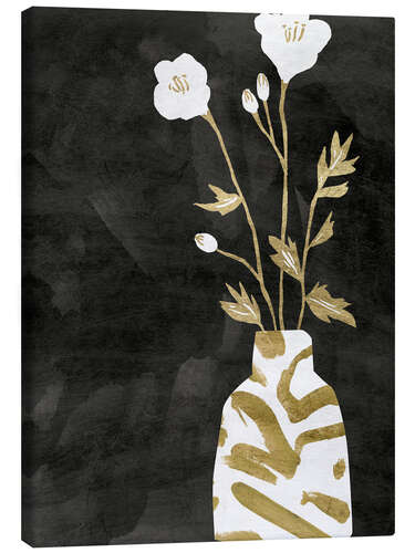 Tableau sur toile Golden Vase II