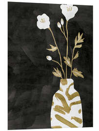 PVC print Golden Vase II