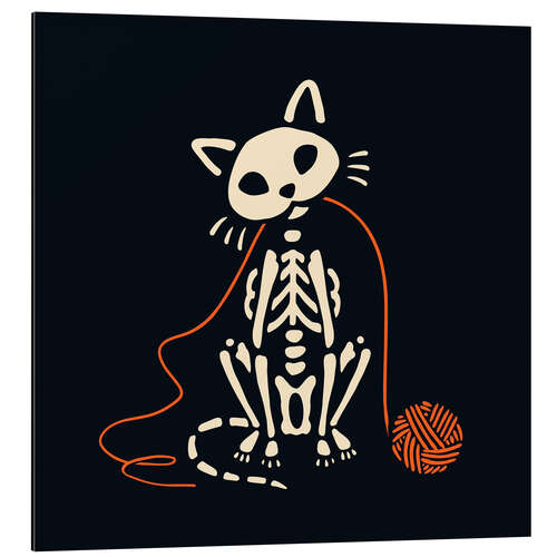 Aluminium print Skelepet VII