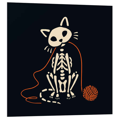 Foam board print Skelepet VII