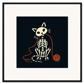 Framed art print Skelepet VII