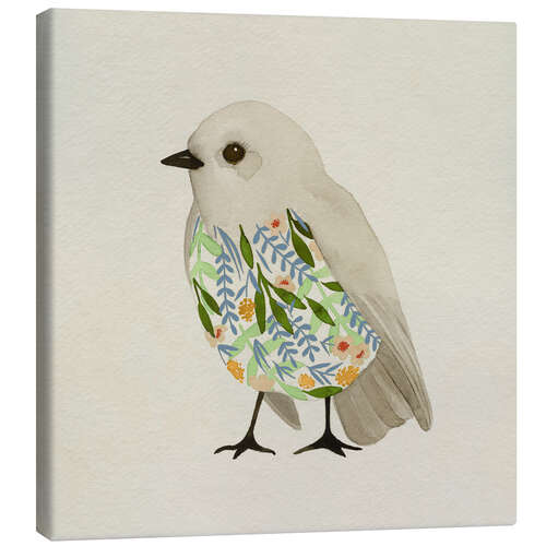 Quadro em tela Watercolour Little Bird