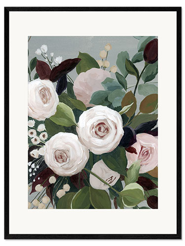 Framed art print Bohemian Blooms