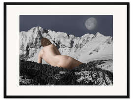 Framed art print Mountain Maiden