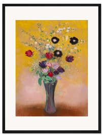 Gerahmter Kunstdruck Redon Still Life II