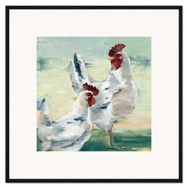 Framed art print Chicken Run I