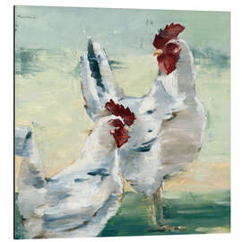 Magnettafel Hühnerhof I