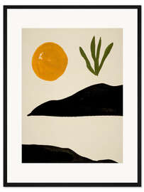 Gerahmter Kunstdruck New Day II