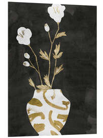 PVC-tavla Golden Vase I